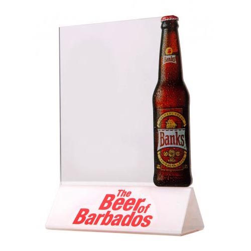 Restaurant table tents Displays